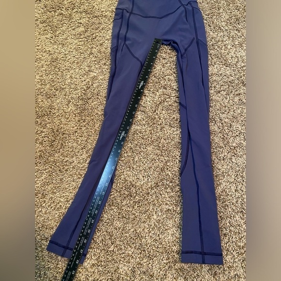 Lululemon All The Right Places Pant Leggings 28" Inseam in Gatsby Blue Sz 2 - Picture 10 of 12